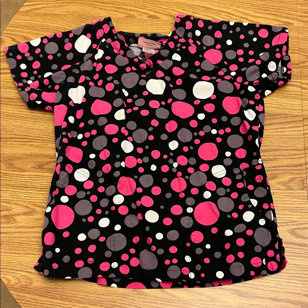 Katherine Heigl, XS Top, Black/Pink/Gray
